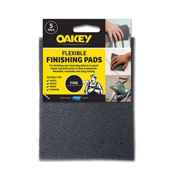 OAKEY Flexible Preperation Grey Finishing Pad 