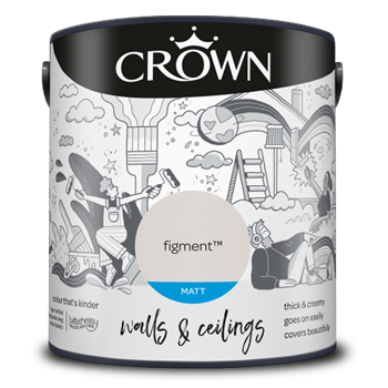Crown Walls & Ceilings Matt Emulsion - Figment - 2.5L