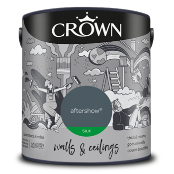 Crown Walls & Ceilings Silk Emulsion - Aftershow - 2.5L