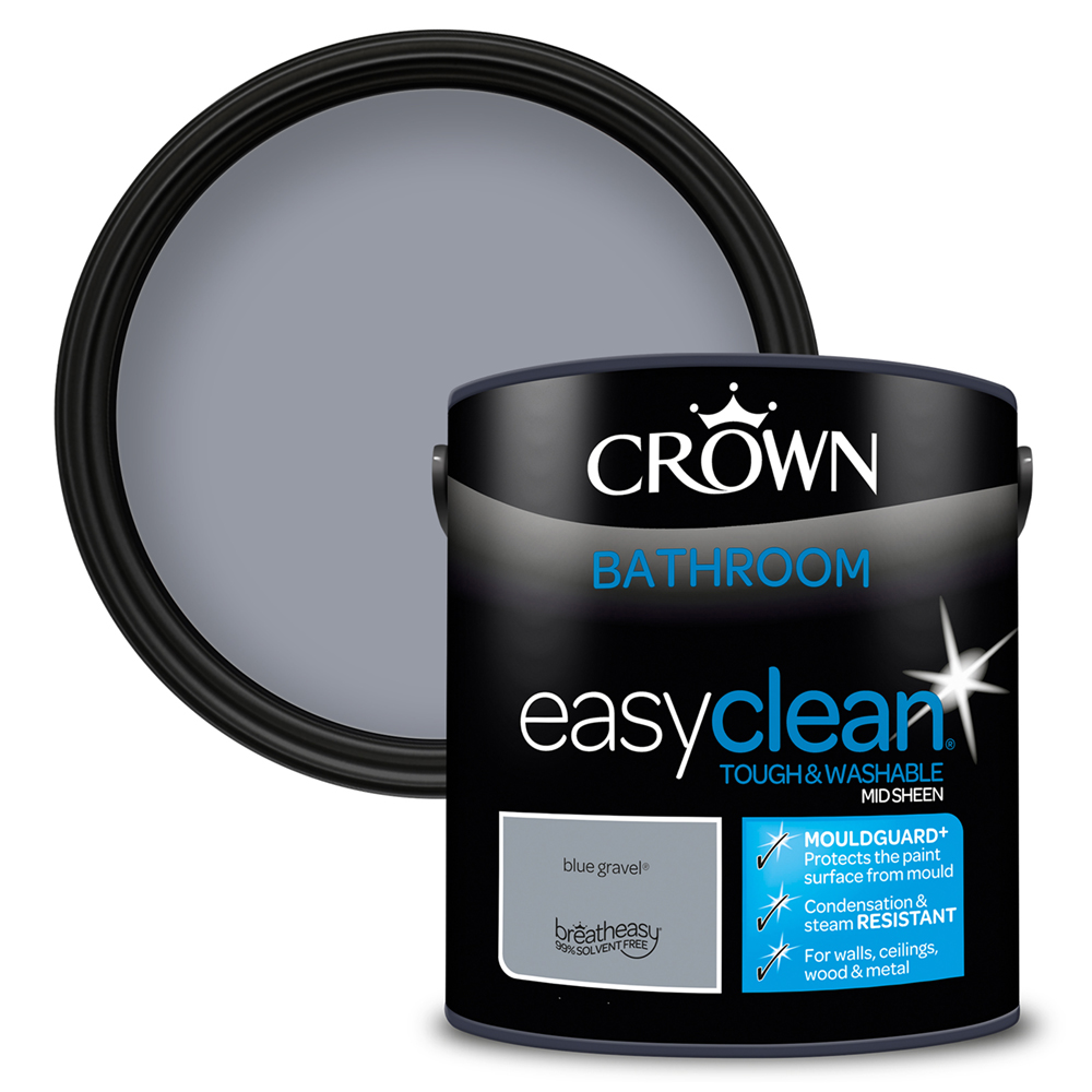Grayish Blue Bathroom Paint Color