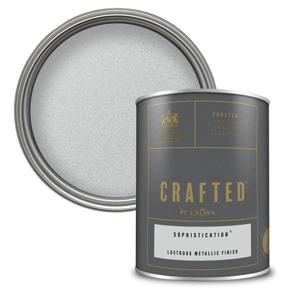 CRAFTED™ by Crown Lustrous Metallic Emulsion Sophistication® 1.25L
