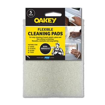 OAKEY Flexible Preperation Pad White Cleaning