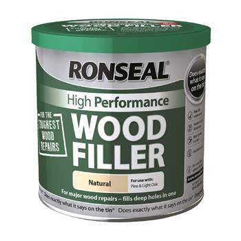 Ronseal High Performance Wood Filler - Natural - 550g 
