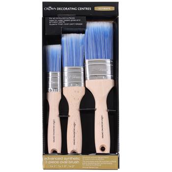 Ultimate Synthetic Brushes 3pc Set