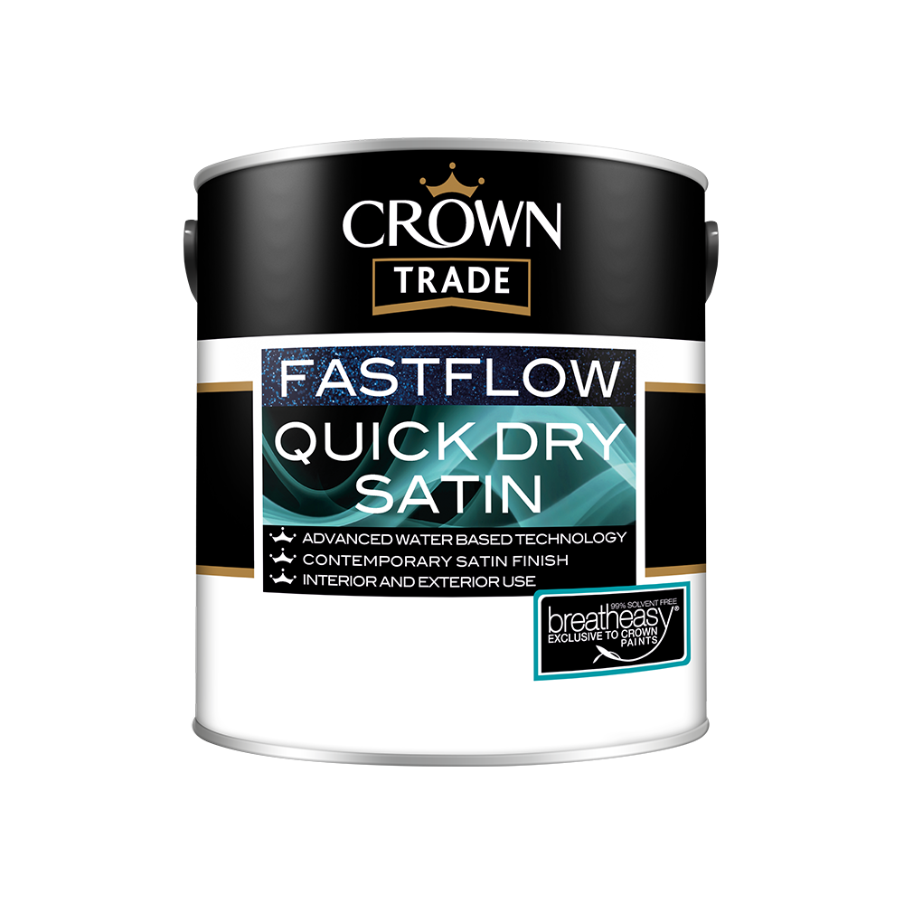 Fastflow Quick Dry Satin Interior and exterior wood and metal paint