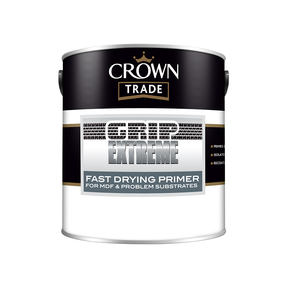 Crown Trade Grip Extreme Fast Drying Primer Primer and Undercoat Paint