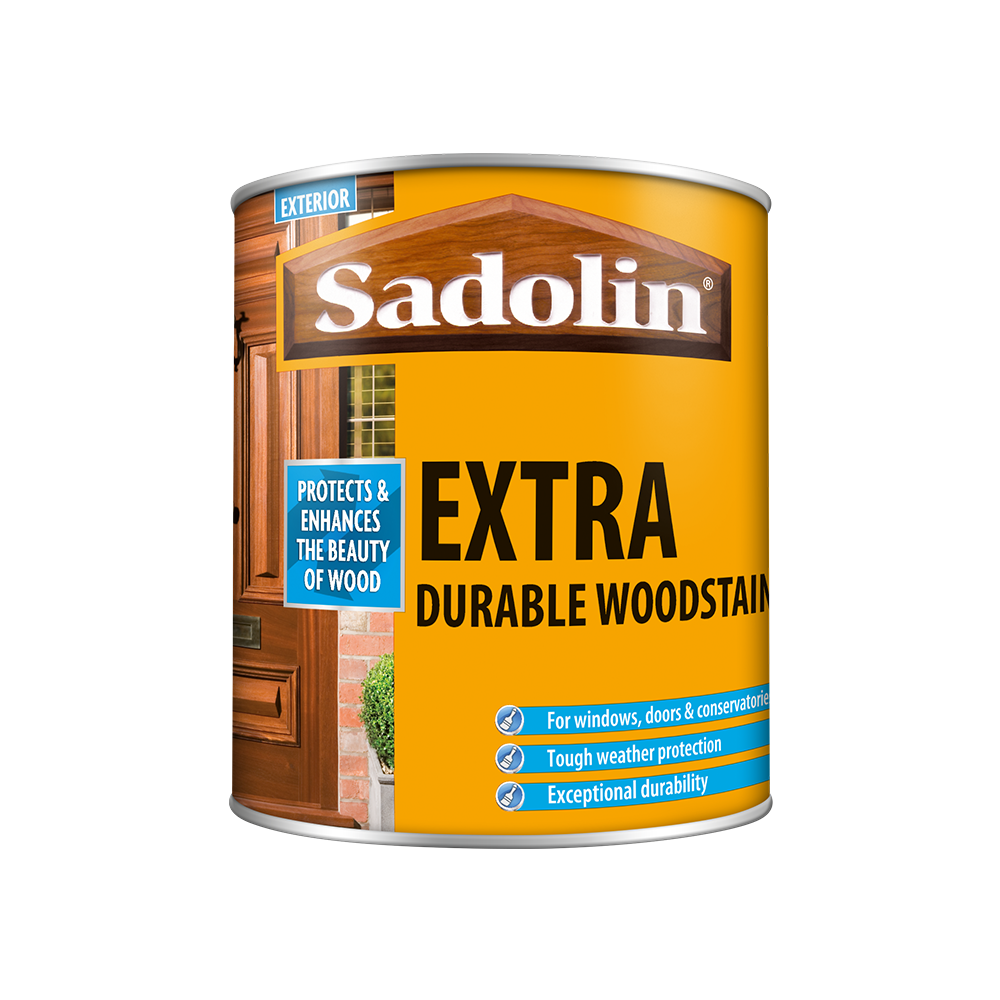 Extra Durable Woodstain.